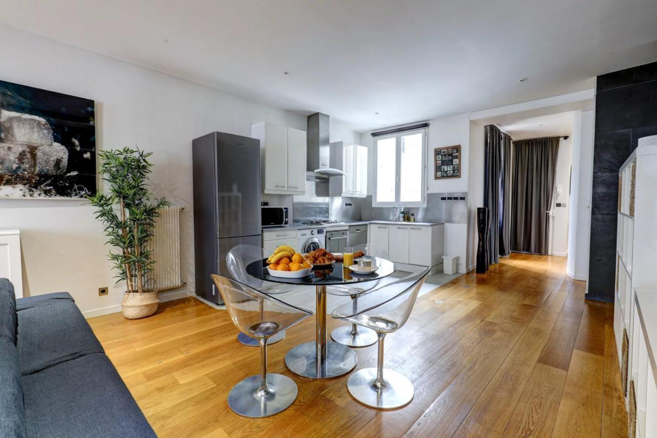 Paris Montorgueil Quarter City Apartment מראה חיצוני תמונה