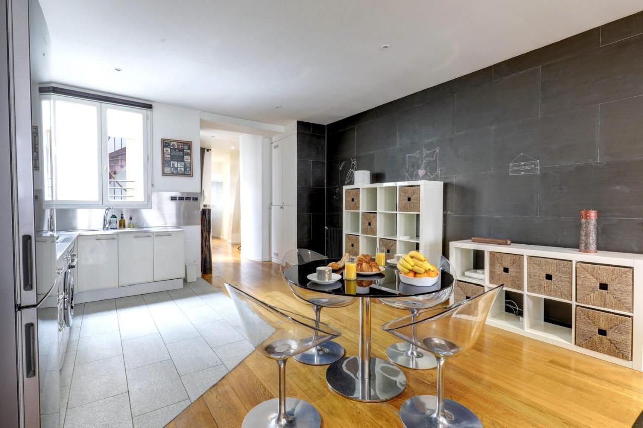 Paris Montorgueil Quarter City Apartment מראה חיצוני תמונה